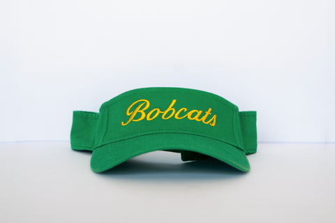 Bobcats Green Visor
