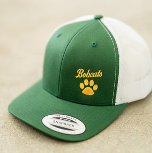 Bobcats with Paw Trucker Hat