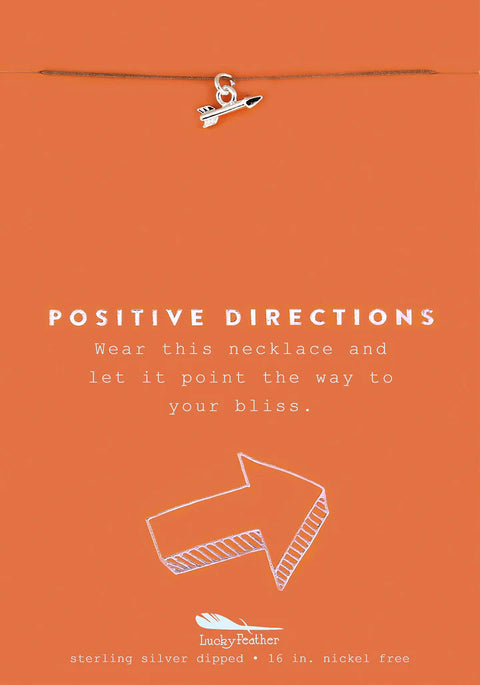New Moon Gold Necklace - POSITIVE DIRECTIONS