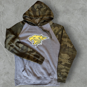 Camo sleeves Bobcat Hoodie