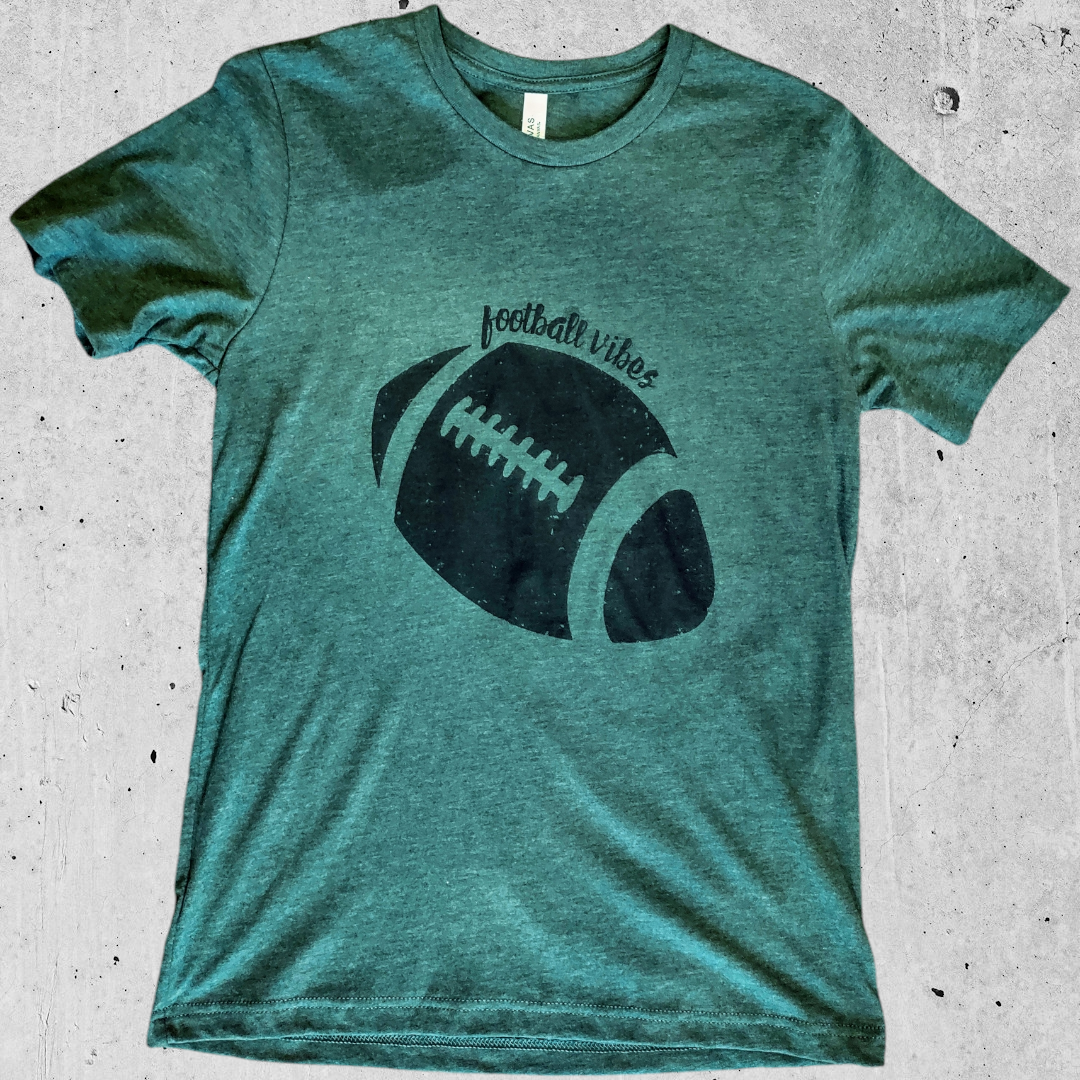 Dark Green Football Vibes-Bobcats