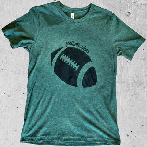 Dark Green Football Vibes-Bobcats