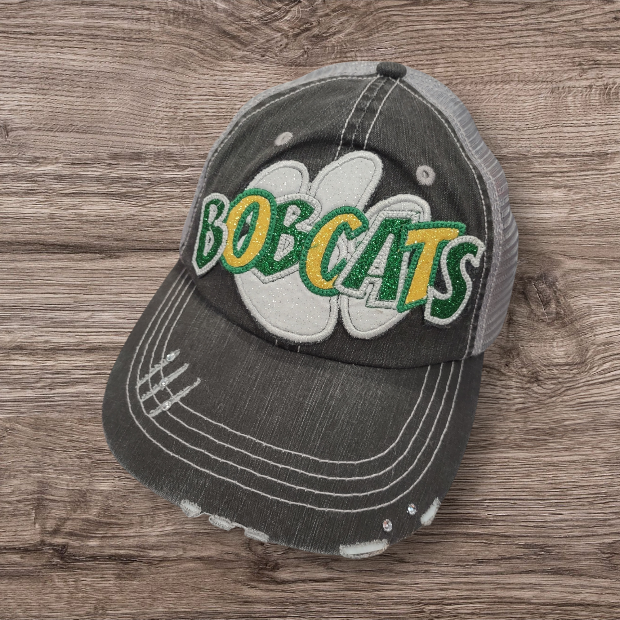 Bobcat Paw Bling Trucker Hat