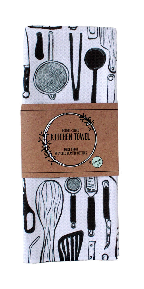 Microfiber Recycled Waffle Towels