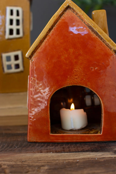 Ceramic House Luminaries