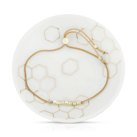 Sweet as Honey - Bracelet + Dish Set