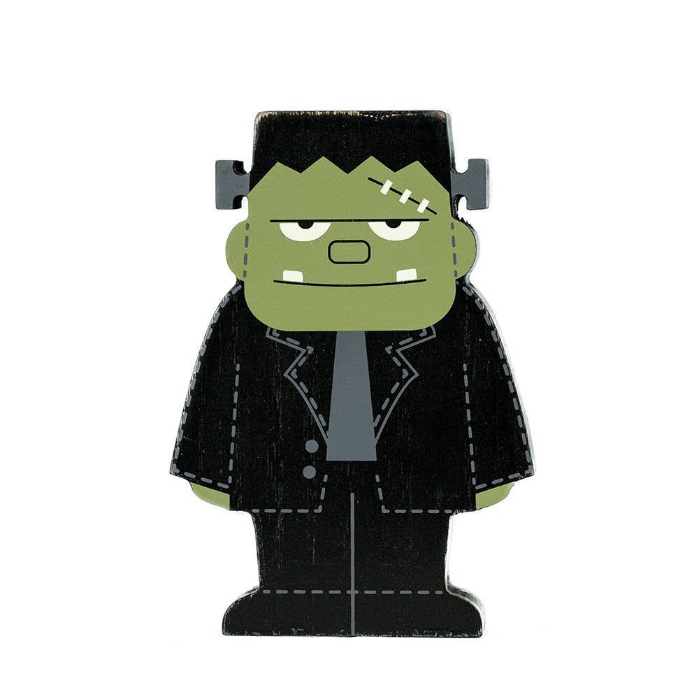 4x6 chunky wood shape FRANKENSTEIN  Halloween decor
