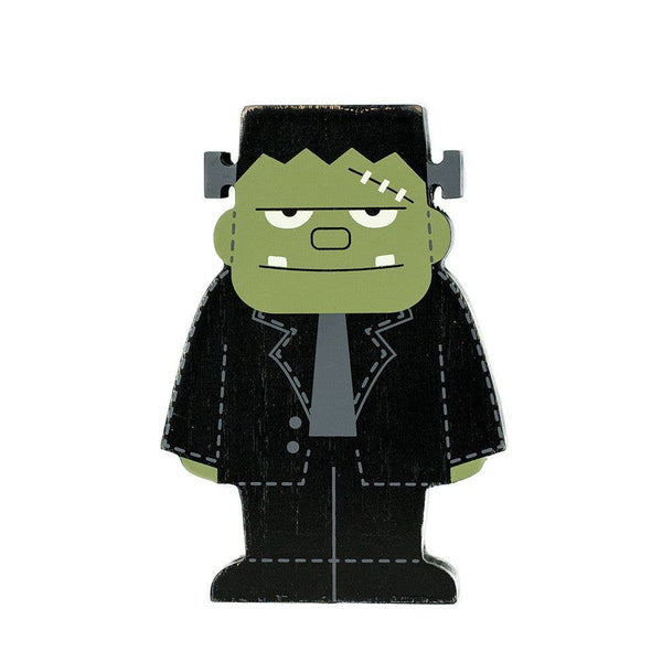 4x6 chunky wood shape FRANKENSTEIN  Halloween decor