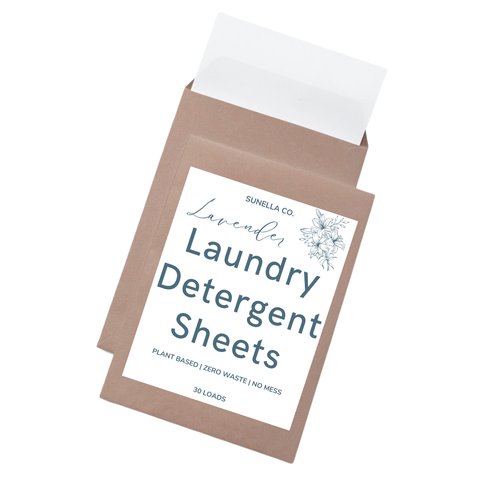 Lavender Laundry Detergent Sheets