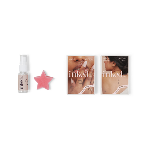 Deluxe Temporary Tattoo Gift Set: 2 Pack