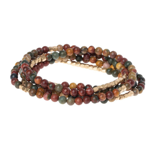 Scout Curated Wears - Stone Wrap: Majestic Jasper - Stone of Serenity