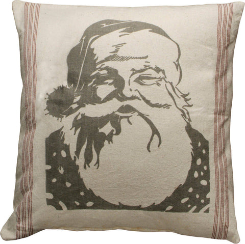 Santa Face Pillow