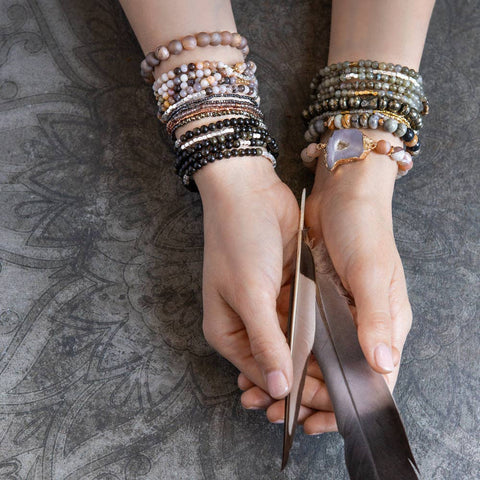 Scout Curated Wears - Stone Wrap: Majestic Jasper - Stone of Serenity