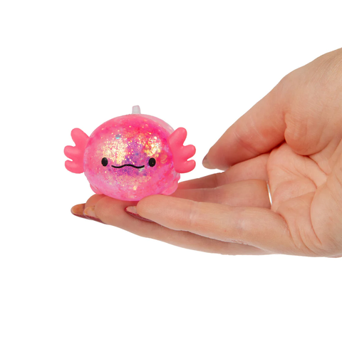 Scrunchems® Mini Sugar Axolotls Squishy Fidget Toy (3pc)