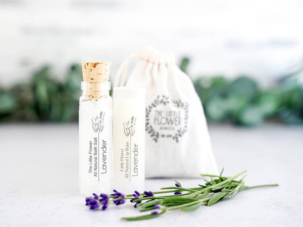 Mini Spa Gift Set with Bath Salt Vial