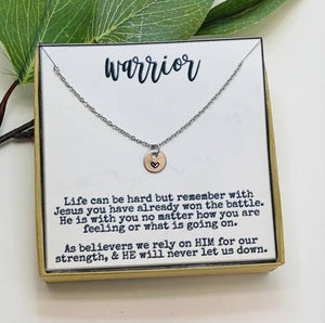 Warrior Heart Necklace