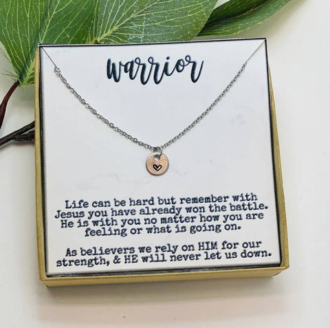 Warrior Heart Necklace