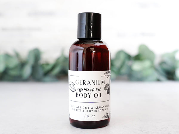 Geranium Moisturizing Body Oil