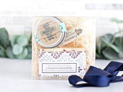 Small Spa Gift Set, Soaps and Balms 