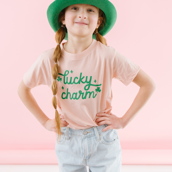 Lucky Charm St. Patricks Day Toddler and Youth Shirt