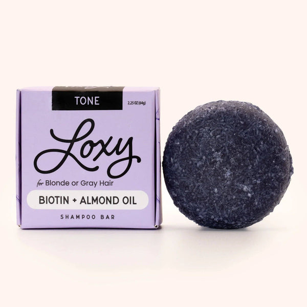 Tone: Purple Shampoo bar with Biotin & Almond Oil