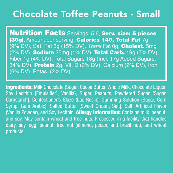 Candy Club - Chocolate Toffee Peanut Candies