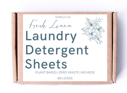 Fresh Linen Laundry Detergent Sheets
