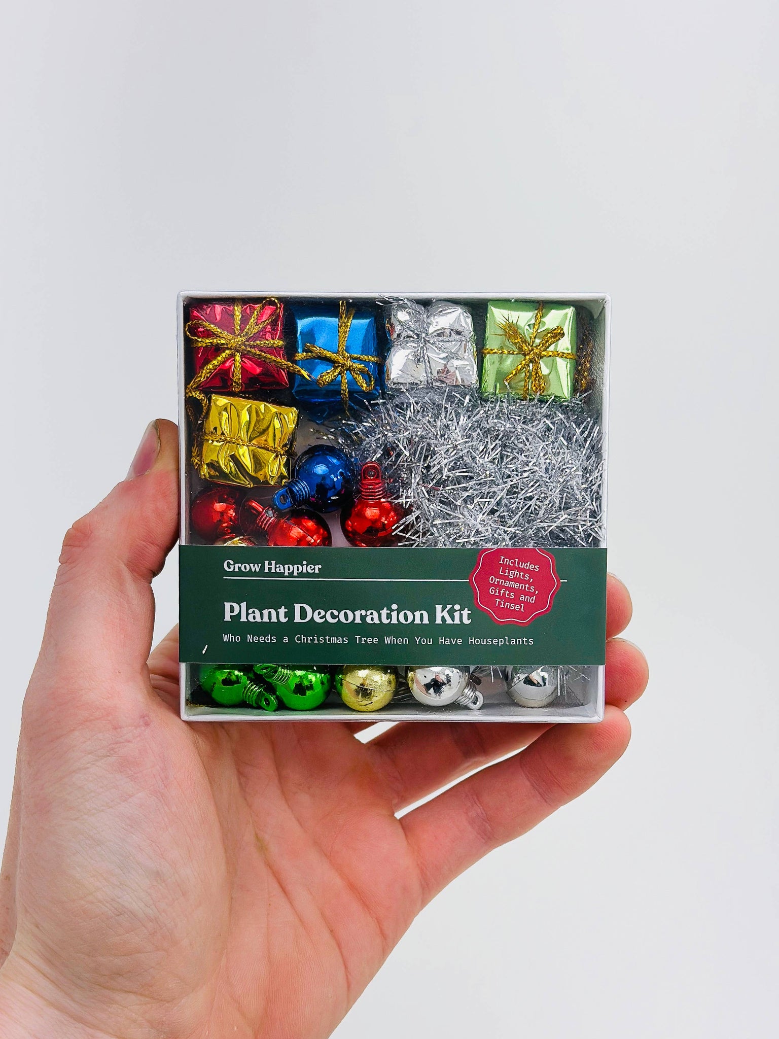 The Plant Supply - House Plant Christmas Tree Decoration Kit: Box Style Packaging