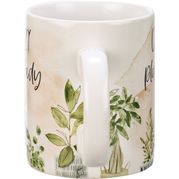 Primitives by Kathy - Crazy Plant Lady Mug