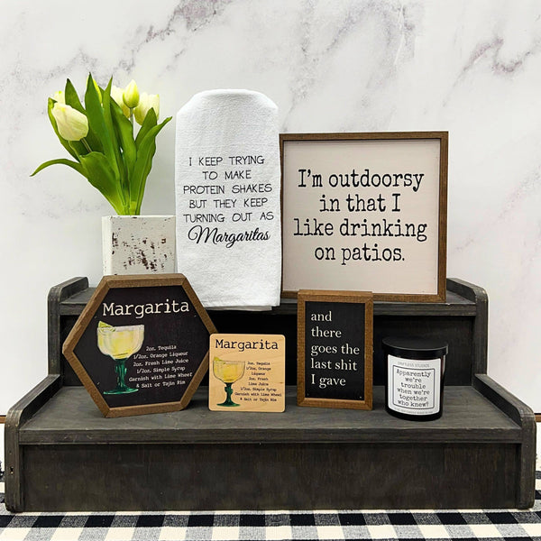 Driftless Studios - I'm Outdoorsy - Funny Décor Sign - Home Décor