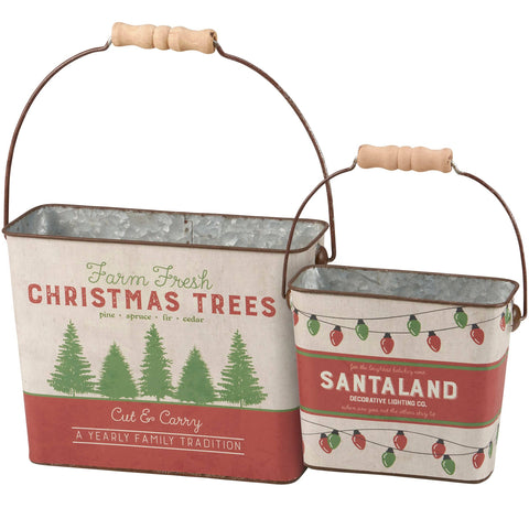 Santaland Buckets
