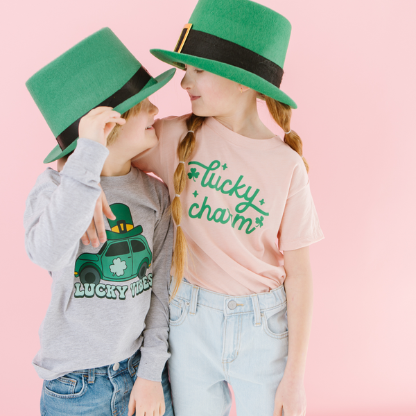 Lucky Charm St. Patricks Day Toddler and Youth Shirt