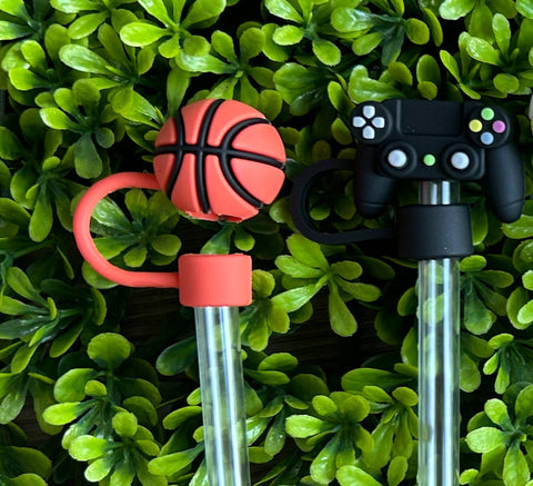 Sports and Gamer Straw Toppers