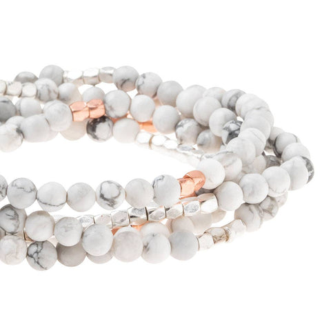 Scout Curated Wears - Stone Wrap: Howlite - Stone of Harmony