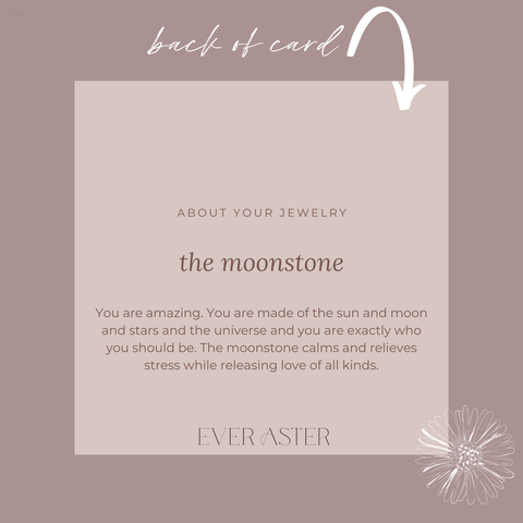 Moonstone Chips Bracelet: Sterling Silver