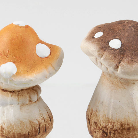 Small Mushrooms Figurines