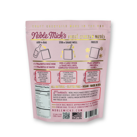 Single Serve Craft Frozen Cocktails