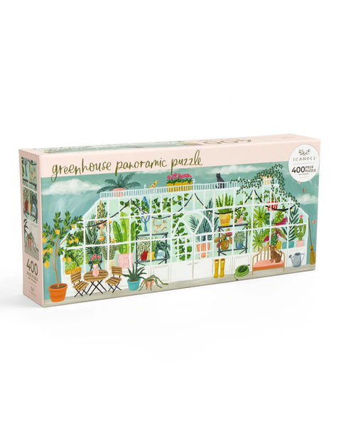 Greenhouse Panoramic - 400 Piece Jigsaw Puzzle