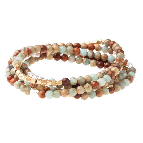 Scout Curated Wears - Stone Wrap: Aqua Terra - Stone of Peace