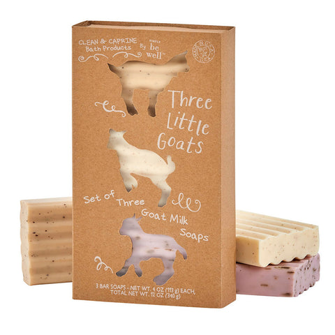 Three Little Goats Soap Set