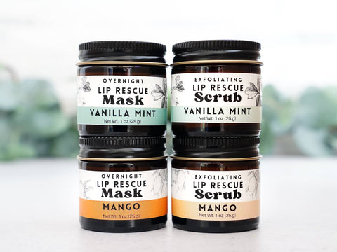 Lip Rescue Overnight Mask 1oz Jar - Mango