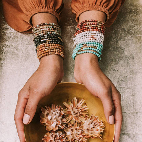 Scout Curated Wears - Stone Wrap: Howlite - Stone of Harmony
