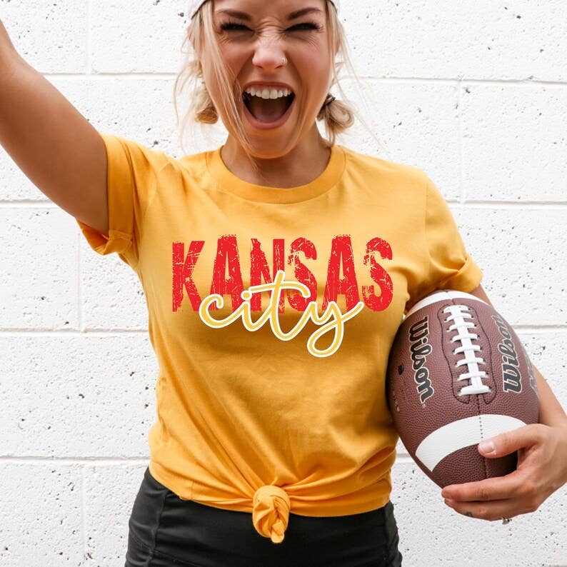 Kansas City Red & Yellow T-Shirt