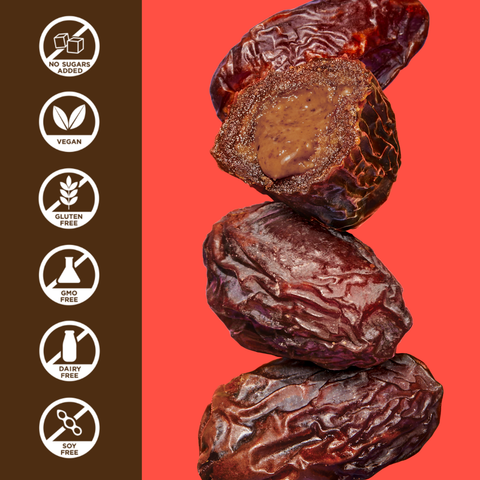 realsy - Chocolate Peanut Butter Dates | Individually Wrapped - 40ct