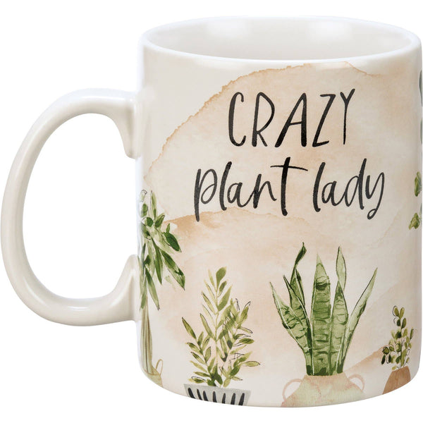 Primitives by Kathy - Crazy Plant Lady Mug