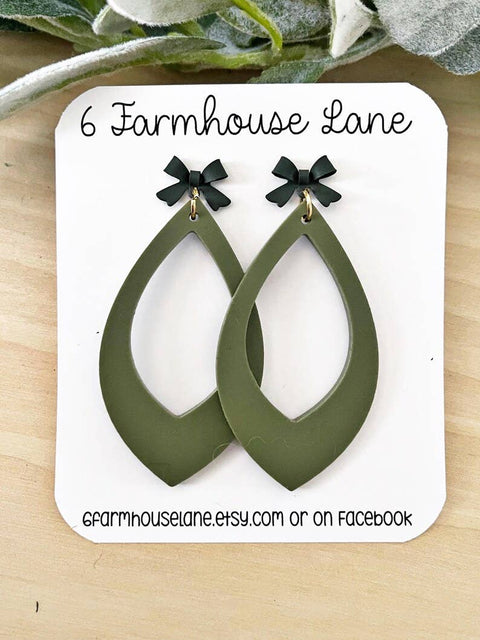 Olive Green Matte Acrylic