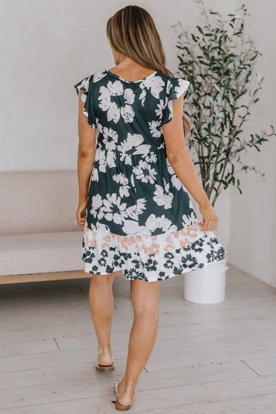 Bethie Floral Print Dress