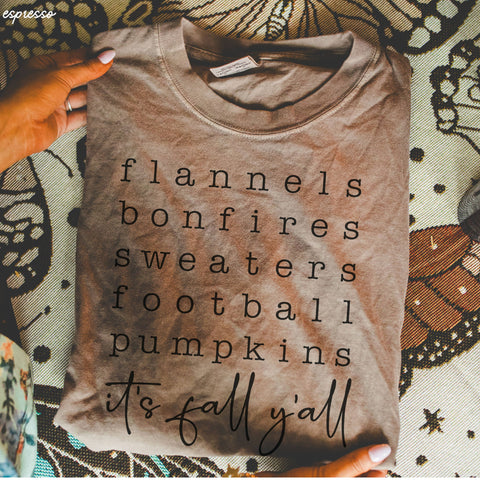 Fall List Tee