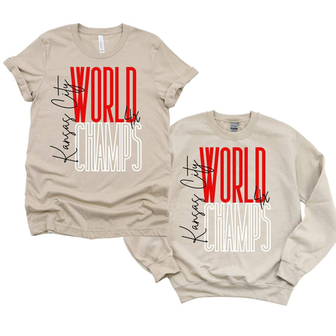Kansas City Sand | World Champ 4x Sweatshirt