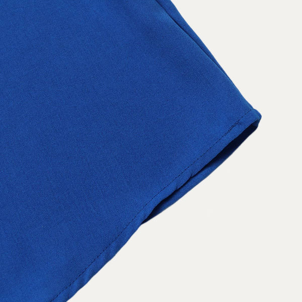 The Moment Collection - Working Out Royal Blue V-Neck Short Sleeve Top: Royal Blue / M